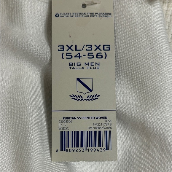 PURITAN Men’s Short Sleeve Tequila Margarita Woven Button Down Shirt - Picture 9 of 10